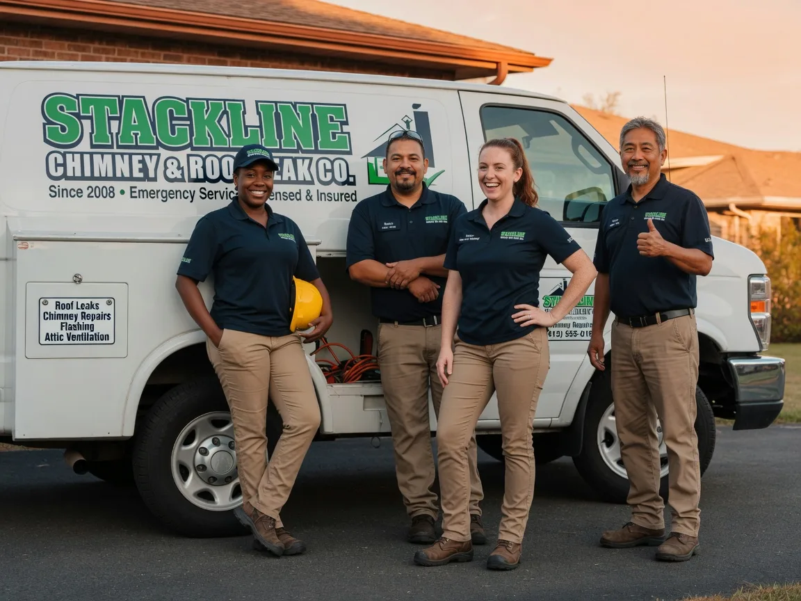 Chimney flashing repair company in Newark, DE